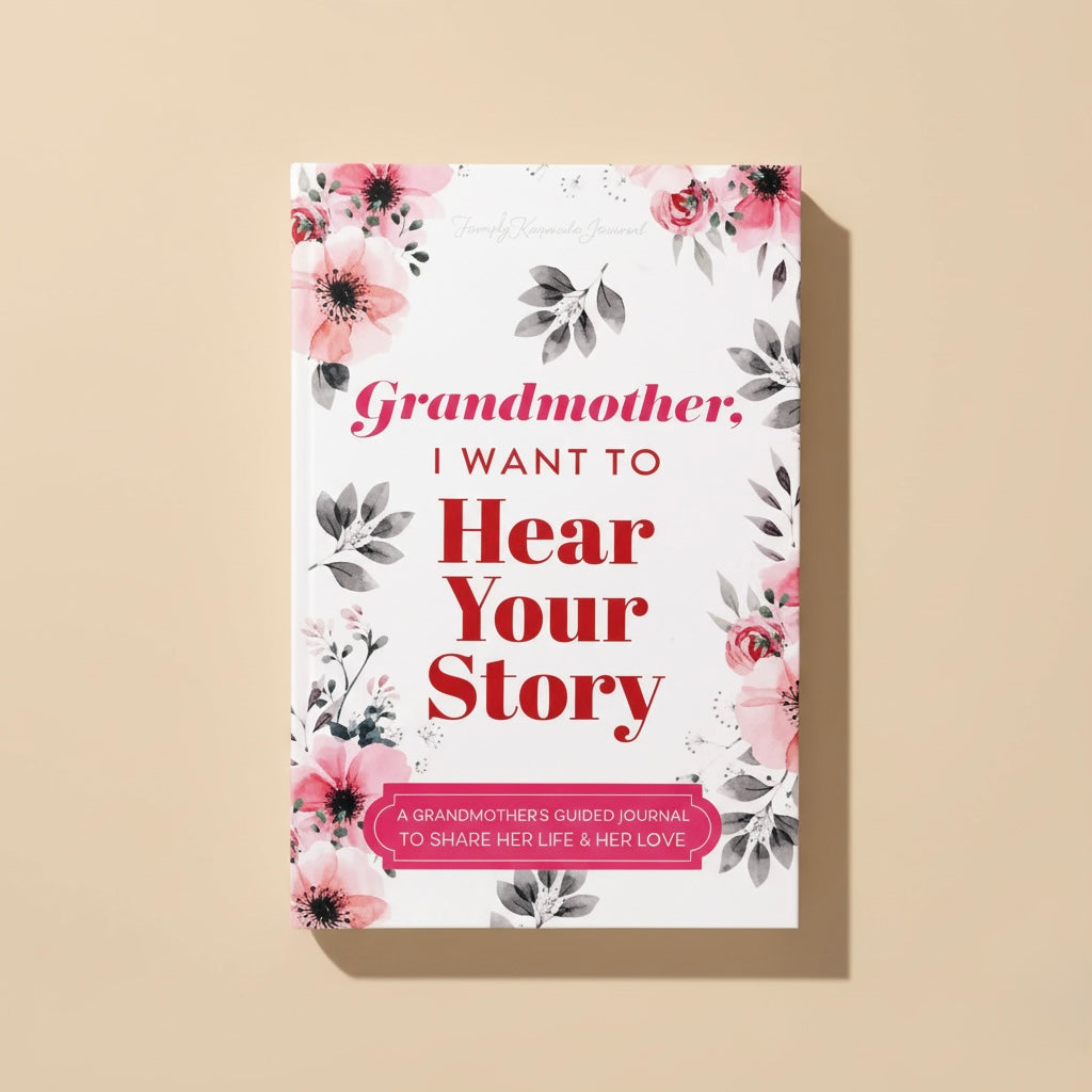 "I WANT TO HEAR YOUR STORY" KEEPSAKE JOURNAL