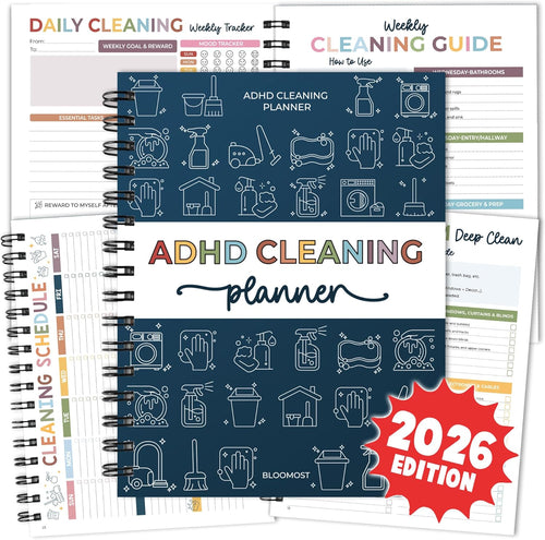ADHD-Friendly Cleaning Planner