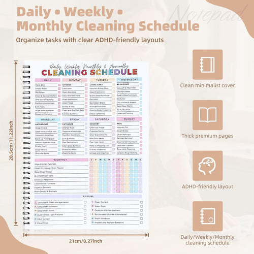 ADHD-Friendly Cleaning Planner