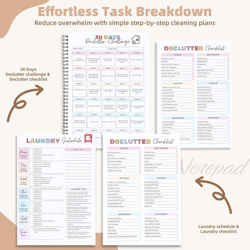 ADHD-Friendly Cleaning Planner
