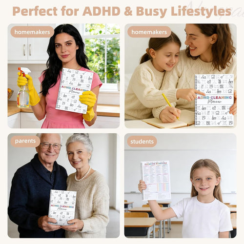 ADHD-Friendly Cleaning Planner